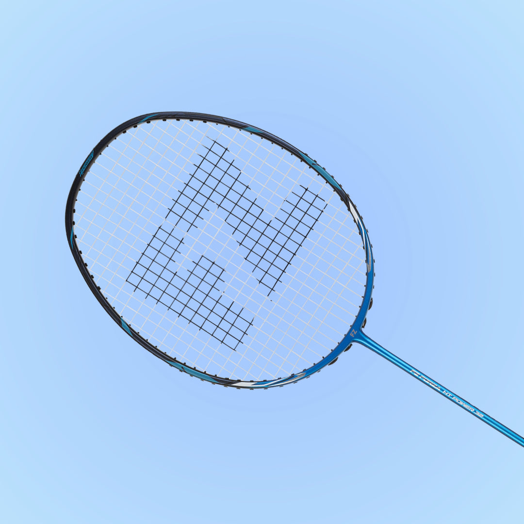 HT Power 32 Unstrung Attacking Badminton Racket (French Blue) - 3U/G5