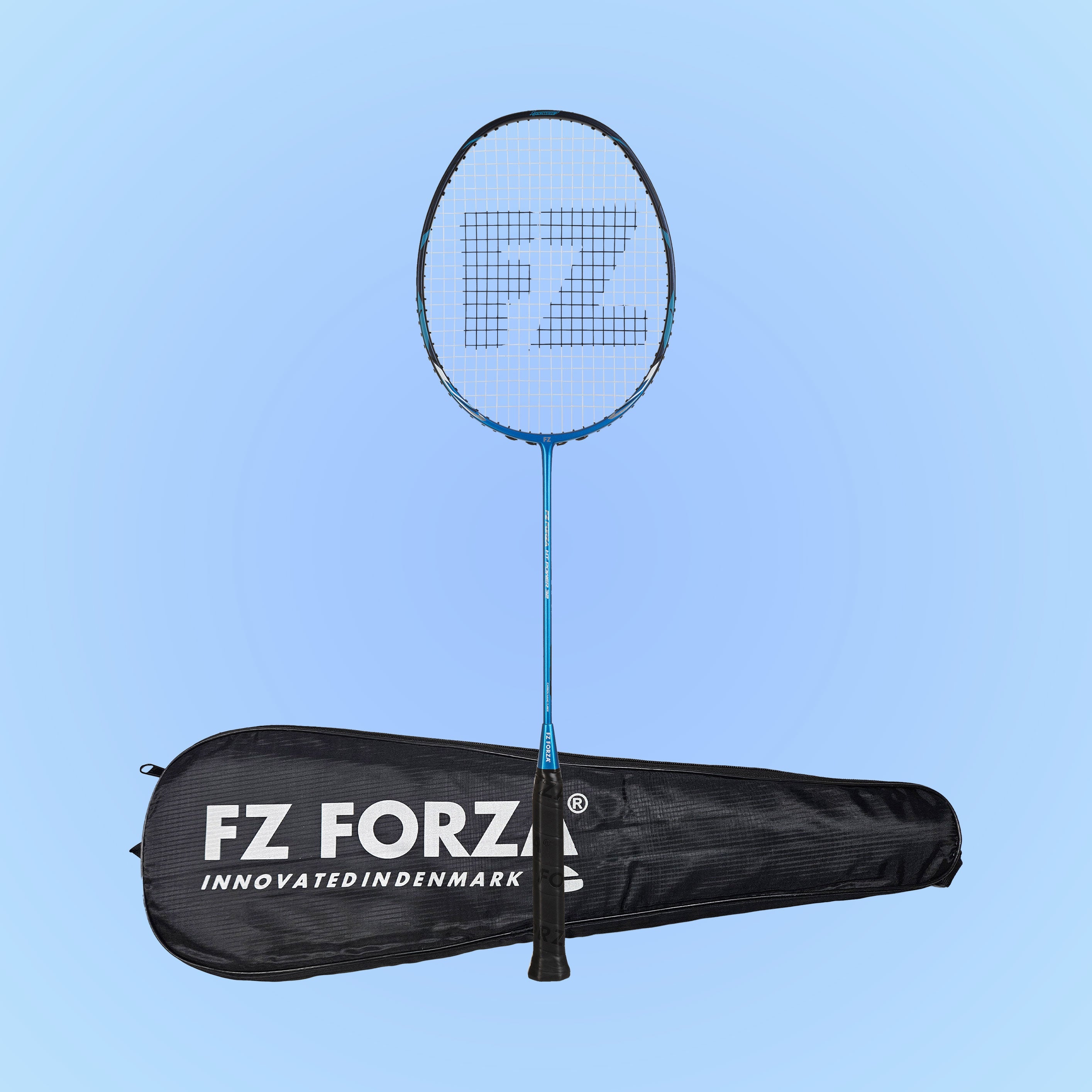 HT Power 32 Unstrung Attacking Badminton Racket (French Blue) - 3U/G5