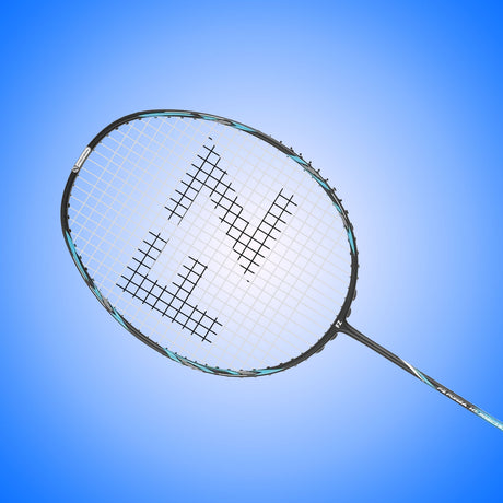 HT Precision 72F Strung Badminton Racket( Light Blue) - 4U/G5
