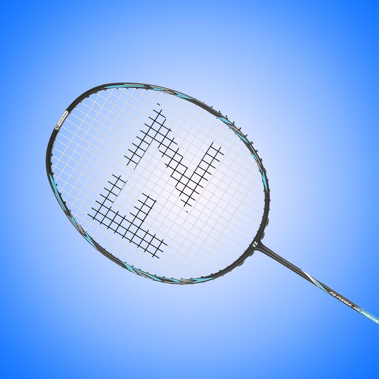 HT Precision 72F Strung Badminton Racket( Light Blue) - 4U/G5