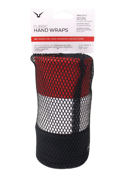 Invincible Classic Hand Wraps Pack of 3 | K.L. Mahajan & Sons (Invincible)