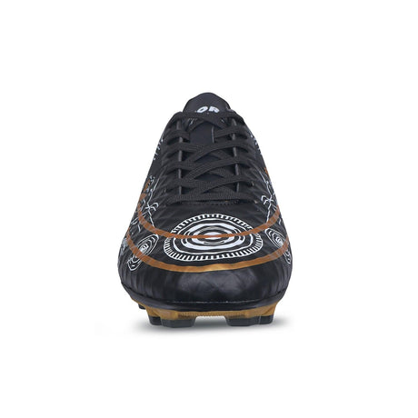 Vector X Hydra X Men's Football Shoe/Studs(Black-Gold)