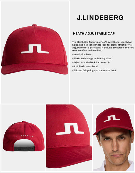 J Lindeberg Men’s Heath Adjustable Cap - Bossa Nova