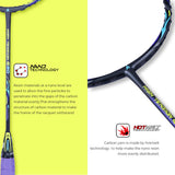 High Tension G30 Unstrung Badminton Racket(Green)- 4U/G1