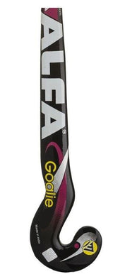 ALFA GOALIE STICK PAINT FINISH ZIG ZAG BLADE | KIBI SPORTS - KIBI SPORTS