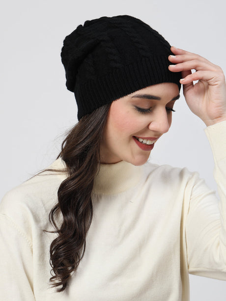 Invincible Unisex Winter Woolen Beanie Cap for Men & Women | K.L. Mahajan & Sons (Invincible)