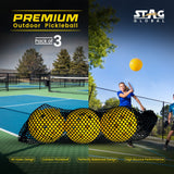 STAG GLOBAL Pickleball | Outdoor Pickleball | Perfectly Balanced | High Bounce Durable Ball