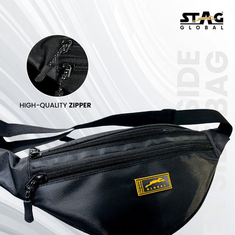 STAG GLOBAL Flex Side Bag – Versatile Crossbody Chest Bag with Adjustable Strap for Men & Women (Model 2)