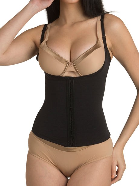 Pearl Open Bust Tummy Cincher | Omtex