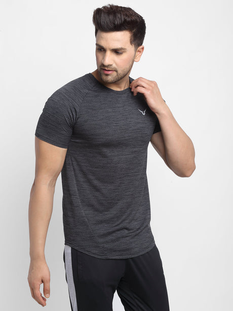Invincible Men’s Fitness Jacquard Tee | K.L. Mahajan & Sons (Invincible)