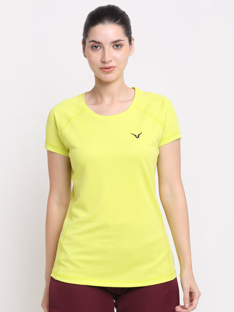 Invincible Women’s Gym Yoga Solid Tee | K.L. Mahajan & Sons (Invincible)