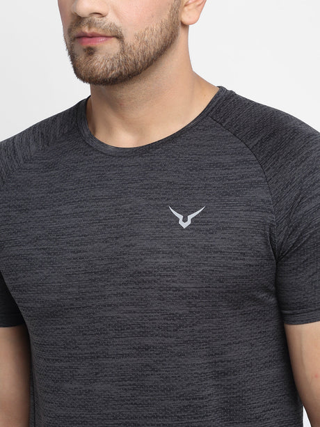 Invincible Men’s Fitness Jacquard Tee | K.L. Mahajan & Sons (Invincible)