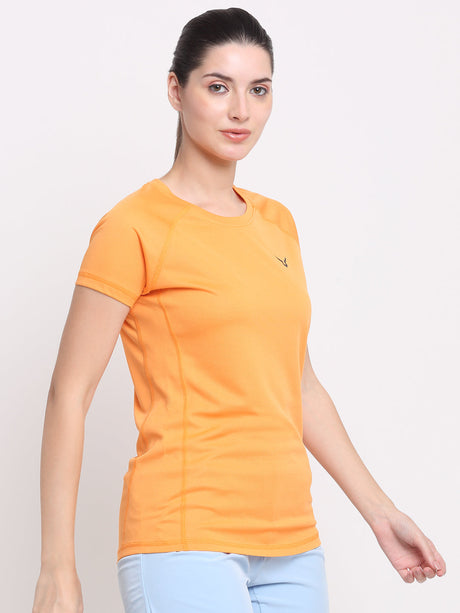 Invincible Women’s Gym Yoga Solid Tee | K.L. Mahajan & Sons (Invincible)