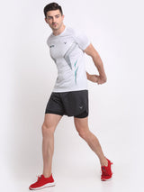 Invincible Men's Double Layered Long Distance Running Shorts