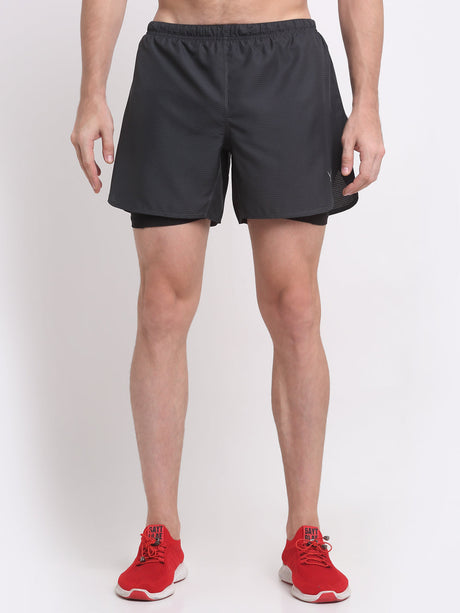 Invincible Men's Double Layered Long Distance Running Shorts | K.L. Mahajan & Sons (Invincible)