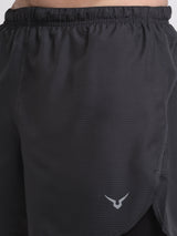 Invincible Men's Double Layered Long Distance Running Shorts