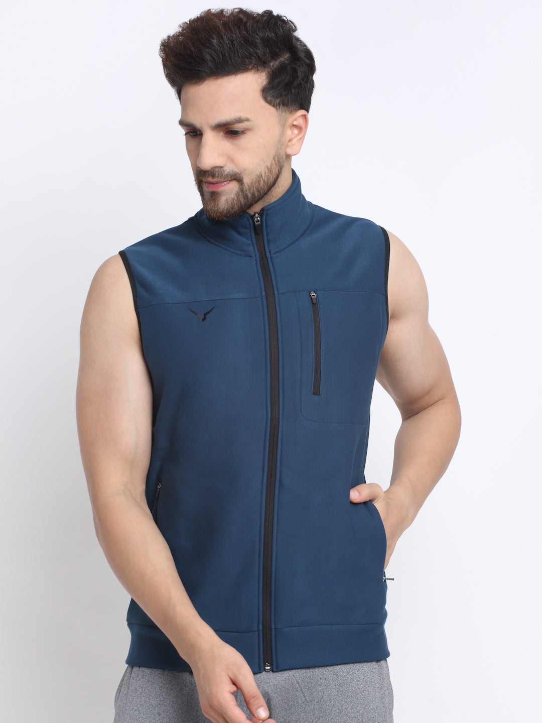 Invincible Men's Sleeveless Jacket