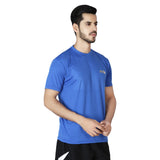 STAG GLOBAL Training Round Neck Men's Athletic fit T-Shirt | Solid Sportswear for Active & Casual Use