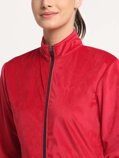 Invincible Women's Velour Full Zip Jacket | K.L. Mahajan & Sons (Invincible)