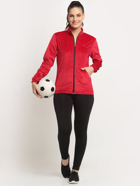 Invincible Women's Velour Full Zip Jacket | K.L. Mahajan & Sons (Invincible)