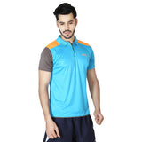 STAG GLOBAL Bright Men's Athletic Fit Polo T-Shirt | Solid Sportswear for Active & Casual Use