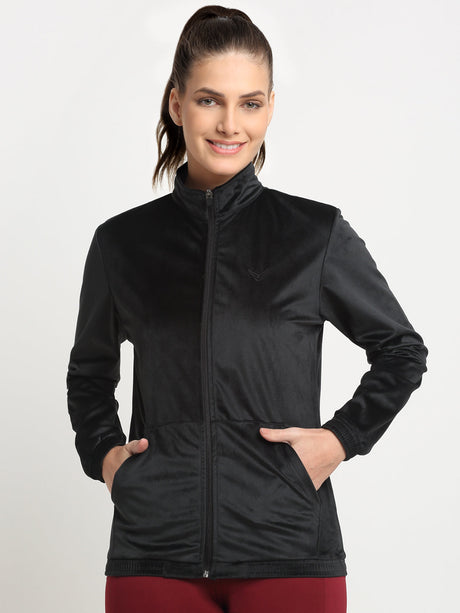 Invincible Women's Velour Full Zip Jacket | K.L. Mahajan & Sons (Invincible)
