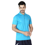 STAG GLOBAL Training X  Men's Solid Athletic fit Polo T-Shirt | Solid Sportswear for Active & Casual Use