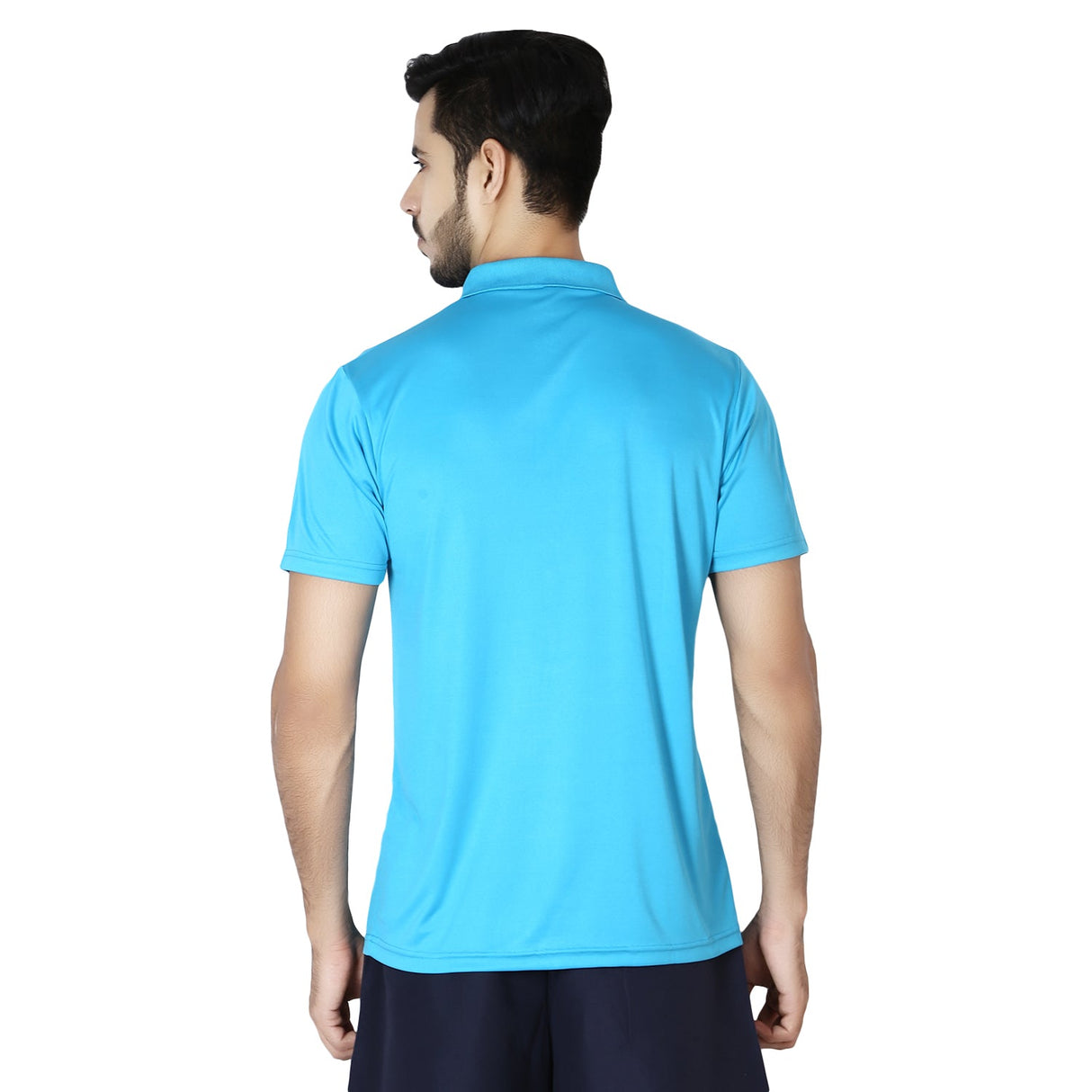 STAG GLOBAL Training X  Men's Solid Athletic fit Polo T-Shirt | Solid Sportswear for Active & Casual Use