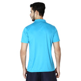 STAG GLOBAL Training X  Men's Solid Athletic fit Polo T-Shirt | Solid Sportswear for Active & Casual Use