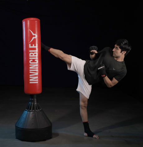 Invincible Standing Boxing Punch Bag