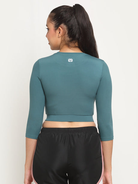Invincible Women's Front Hole Crop Top | K.L. Mahajan & Sons (Invincible)