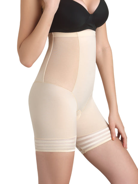 Coral High Waist And Short Thigh Shaper | Omtex