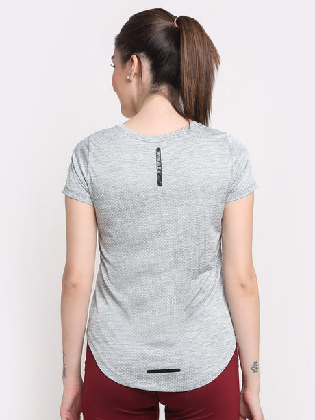 Invincible Women's Fitness Jacquard Tee | K.L. Mahajan & Sons (Invincible)