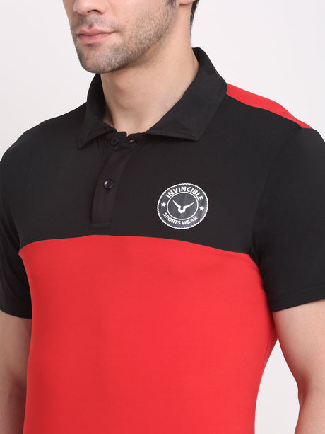 Invincible Men’s Color Block Polo Tee | K.L. Mahajan & Sons (Invincible)