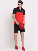 Invincible Men’s Color Block Polo Tee