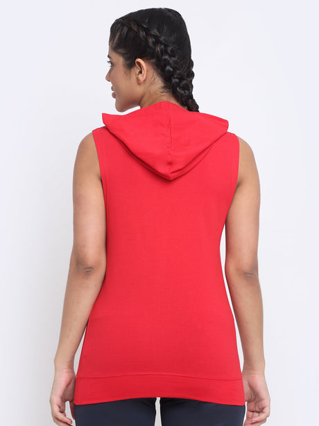 Invincible Women's Sleeveless Hoody | K.L. Mahajan & Sons (Invincible)