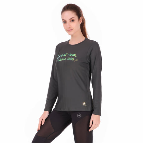 Performance SNSL Tshirt For Women FS (Hunter Green)