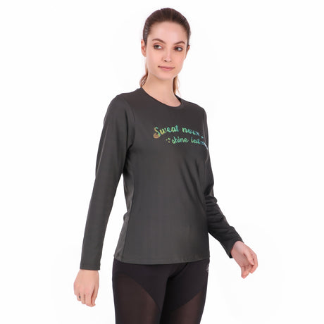 Performance SNSL Tshirt For Women FS (Hunter Green)