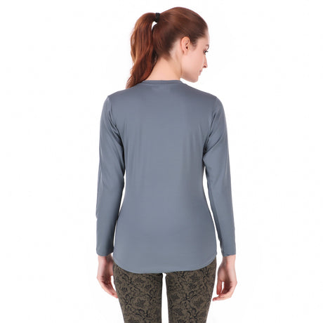 Push The Limits Tshirt For Women FS (Harbor Grey)