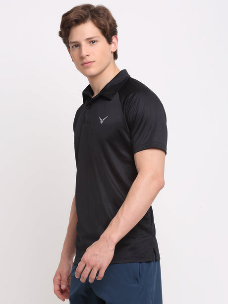 Invincible Men’s Raglan Polo Tee | K.L. Mahajan & Sons (Invincible)