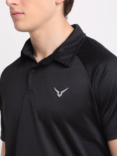 Invincible Men’s Raglan Polo Tee | K.L. Mahajan & Sons (Invincible)