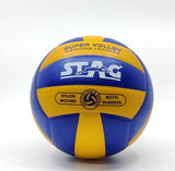 STAG GLOBAL Super Volley Volleyball | Official Size | Lightweight & Durable | Nylon-Wound | Multicolour | Indoor & Outdoor Use