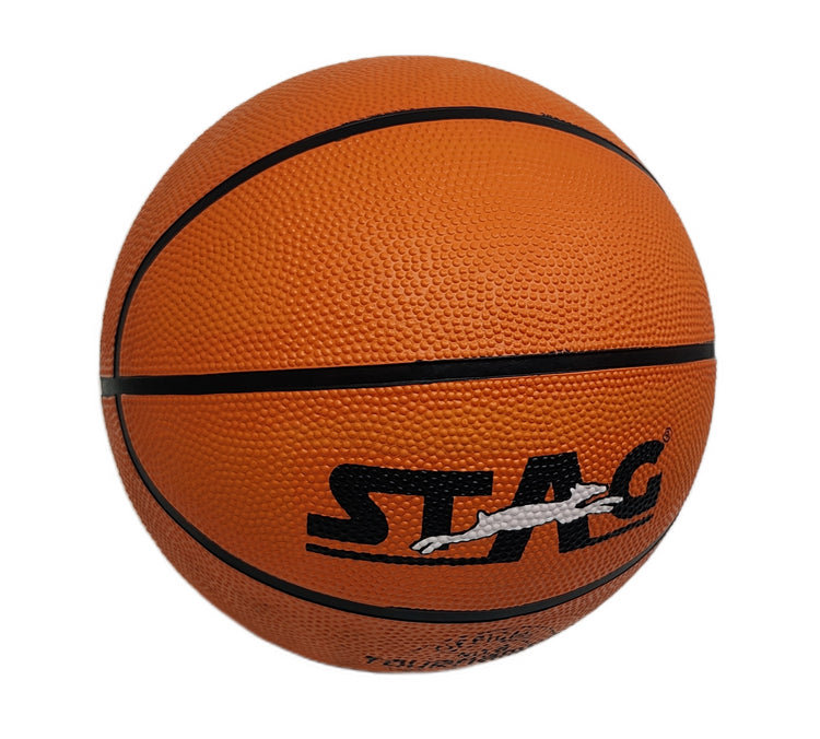 STAG GLOBAL TOURNAMENT  BASKET BALL| Size 6 | High Quality | Durable Grip for Match & Training Play