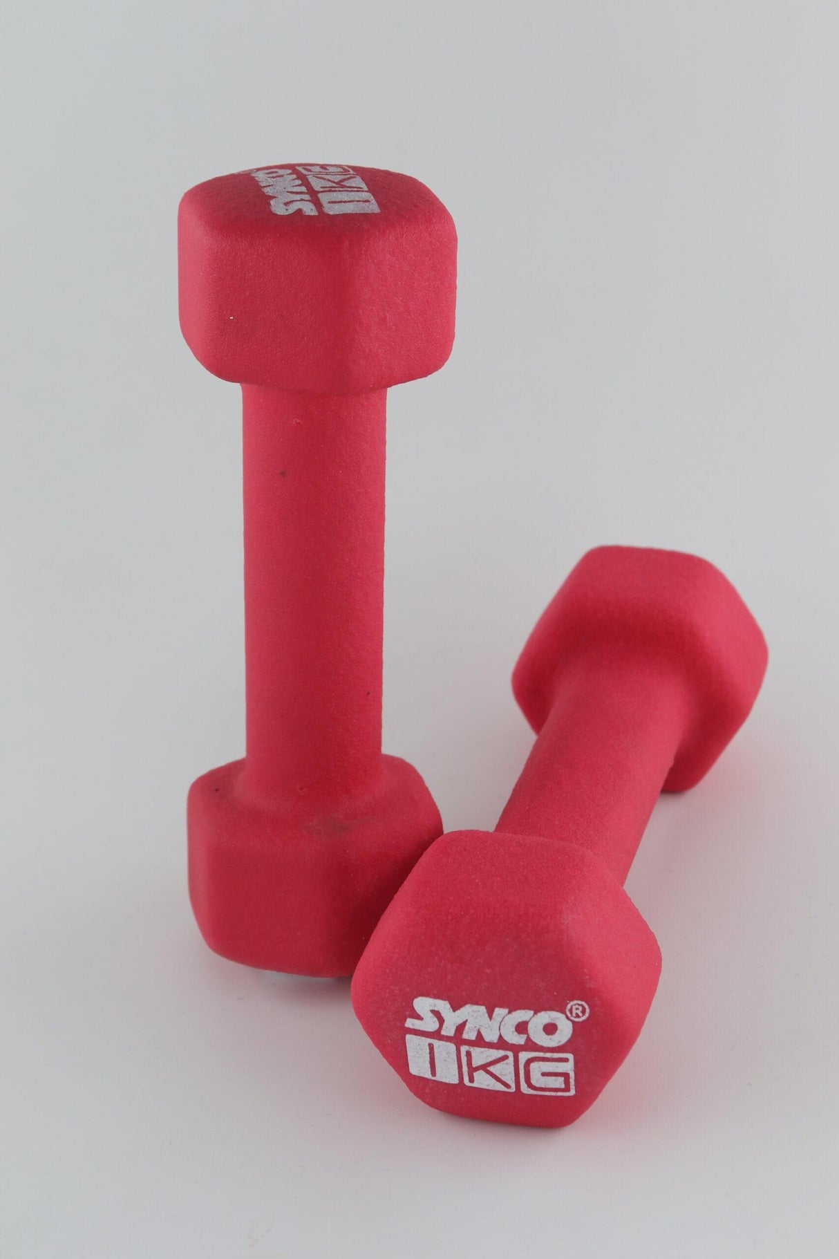 Synco Red Dumbbell Pair ( 2 x 1 KG)