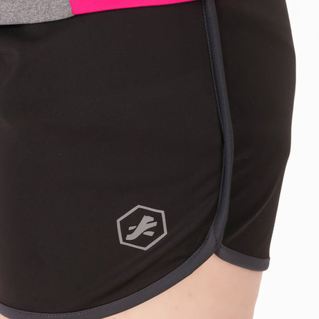 Gym & Running Shorts For Women (Black)