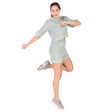 Cotton Crop Top For Women (Light Green)