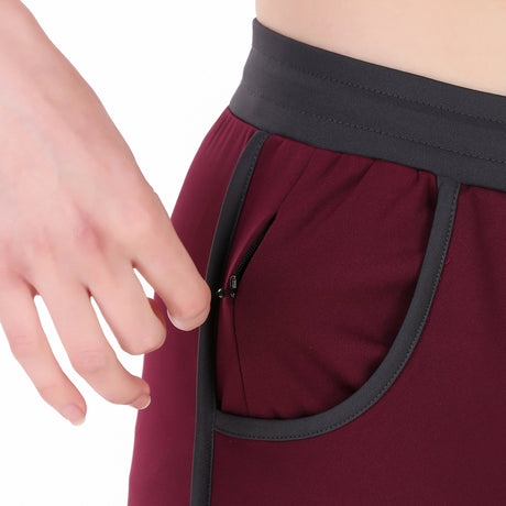 Gym & Running Shorts For Women (Maroon)