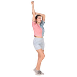 Cotton Lounge Shorts For Women (Sky)