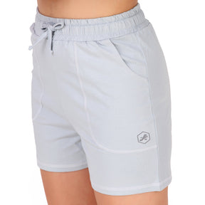 Cotton Lounge Shorts For Women (Sky)