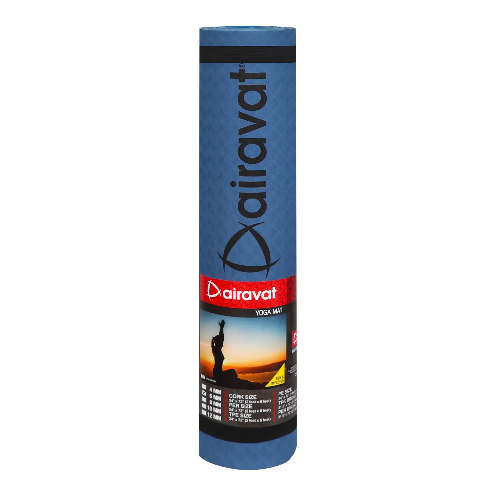 TPE 12MM YOGA MAT